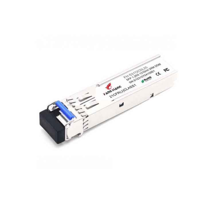 FH-S3112CDL2S, 2 км SFP модуль 1.25G, 2 волокна, 1310 нм, DDM, LC
