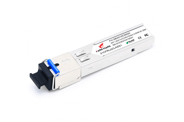 FH-SB3512CDS20, 20 км SFP модуль WDM, 1.25 G, TX 1310 нм, RX 1550 нм, SC, DDM