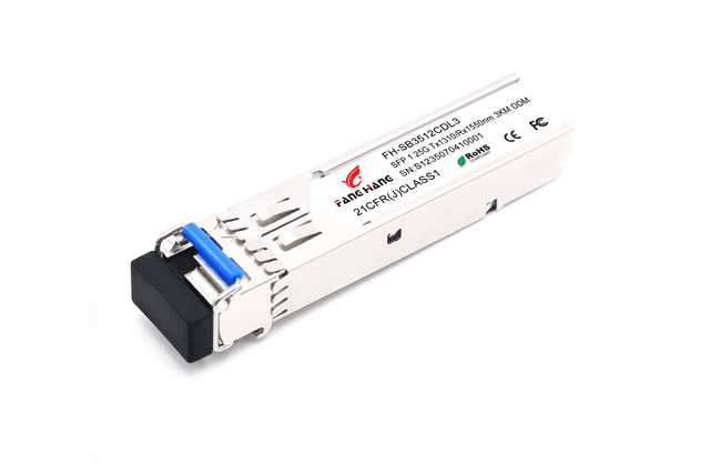 FH-SB3512CDL3, 3 км SFP модуль WDM, 1.25 G, TX 1310 нм, RX 1550 нм, LC, DDM