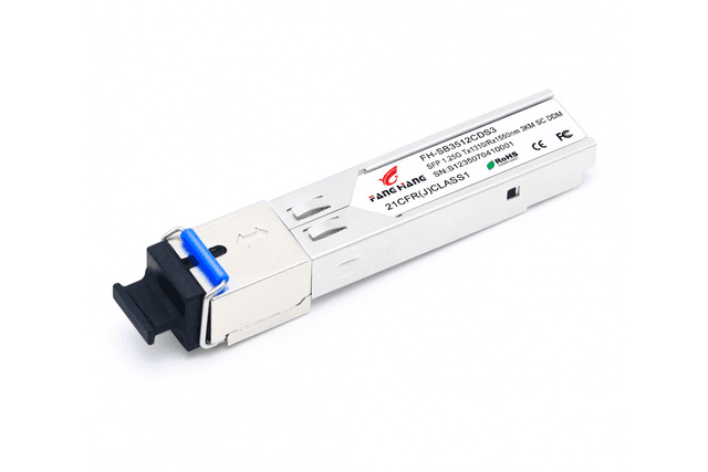 FH-SB3512CDS3, 3 км SFP модуль WDM, 1.25 G, TX 1310 нм, RX 1550 нм, SC, DDM