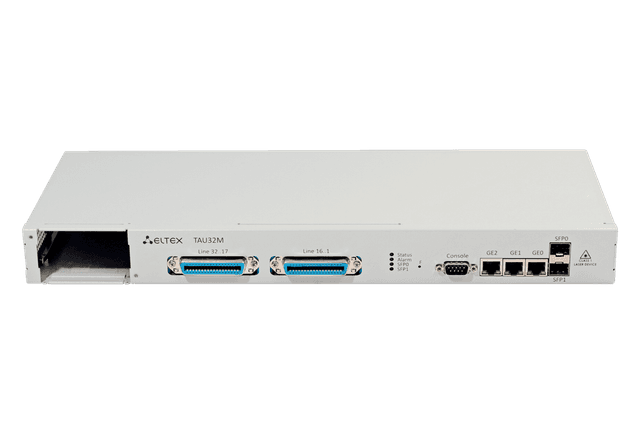 TAU-32M | Eltex VoIP шлюз от 8 до 32 FXS/FXO