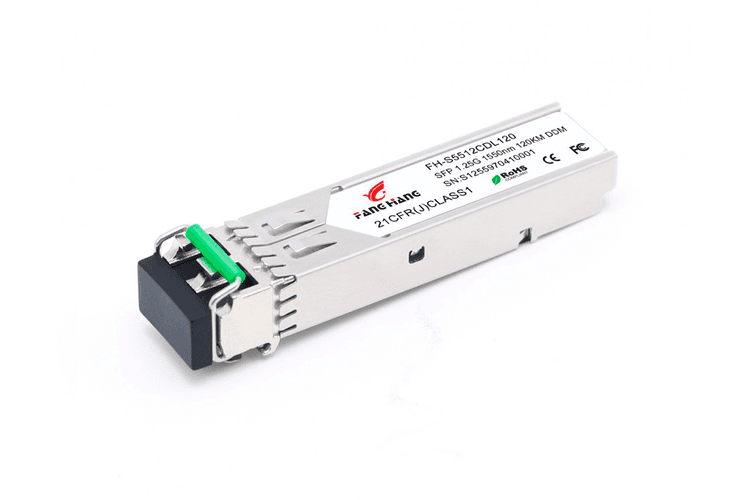 FH-S5512CDL120, 120 км SFP модуль 1.25G, 2 волокна, 1550 нм, DDM, LC