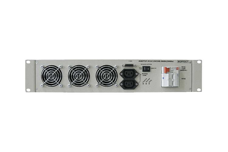 DC/AC-220/220B-3000BA-2U-ВР | Инвертор Форпост