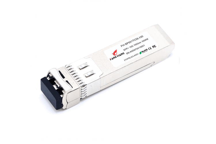 FH-SP551TCDL100, 100 км SFP+ 10G модуль, 2 волокна,1550 nm, LC, DDM
