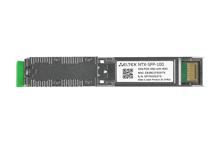 NTX-SFP-100 | XGS-PON ONT абонентский терминал Eltex