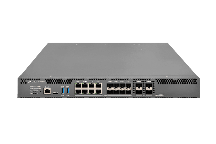 ESR-3350 | Маршрутизатор Eltex 8 портов 1G Combo, 4 порта 10G / 25G, Firewall Perfomance 77,8 Гбит/с