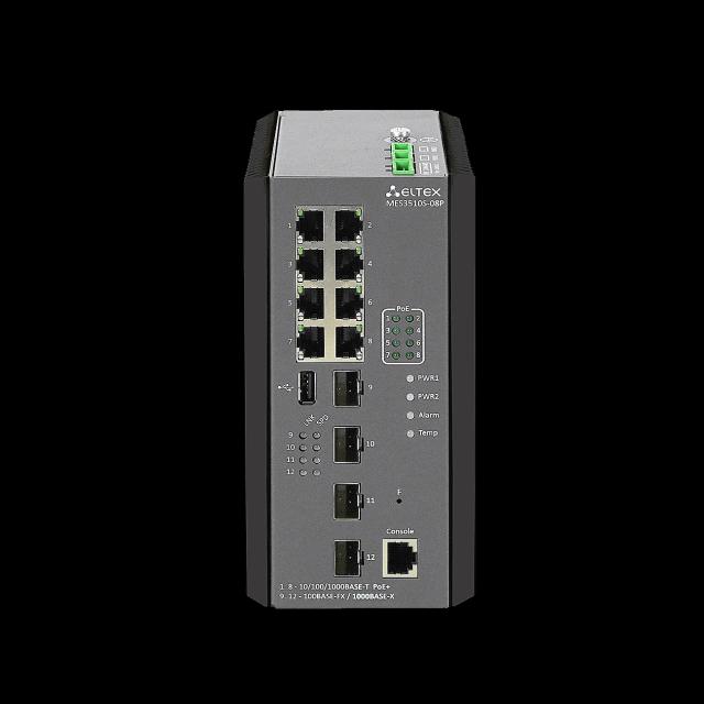 MES3510S-08P | Промышленный коммутатор