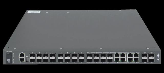 MES3510DS-24F | Промышленный коммутатор Eltex 16 портов 1G (SFP), 8 combo-портов 1G, 4 порта 10G (SFP+)