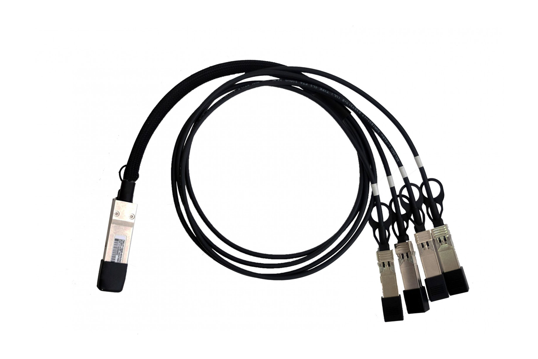 Модуль QSFP+ to 4хSFP+ Direct attach passive cable, 1м-1